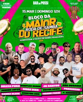 Imagem do A MAIOR RODA DE SAMBA DO RECIFE 