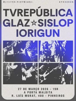 Imagem do A PORTA MALDITA - TV REPÚBLICA + GLAZ + SISLOP + IORUGUN