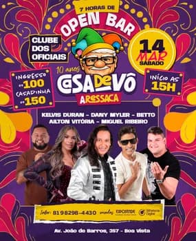 Imagem do A RESSACA DA CASA DE VÔ