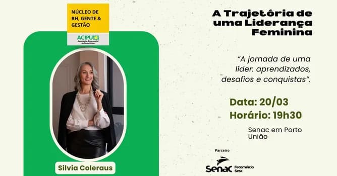 Imagem do A trajetória de uma liderança Feminina