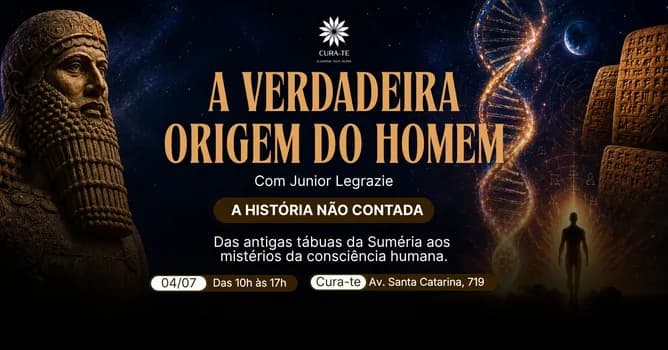 Imagem do A Verdadeira Origem do Homem - com Junior Legrazie