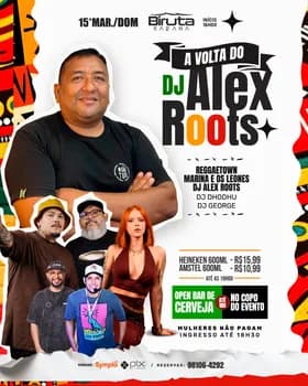 Imagem do A VOLTA DO DJ ALEX ROOTS