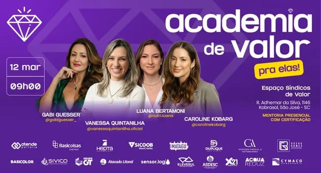 Imagem do Academia de Valor - Para Elas