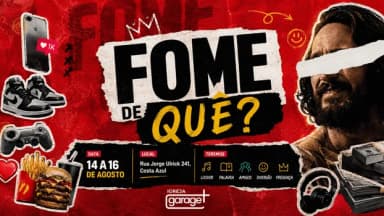 ACAMPA : FOME DE QUÊ? em Rio das Ostras