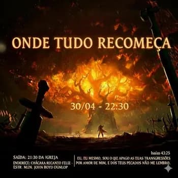 ACAMPAMENTO JOVENS - GÊNESIS em Campinas