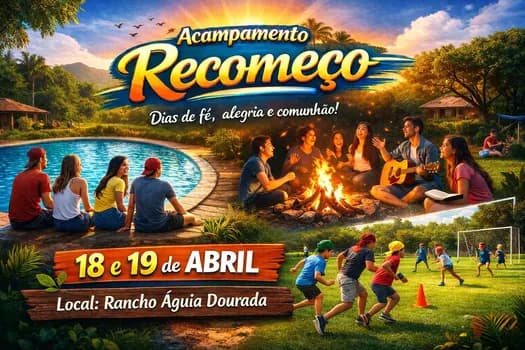 Imagem do Acampamento Recomeço 2026