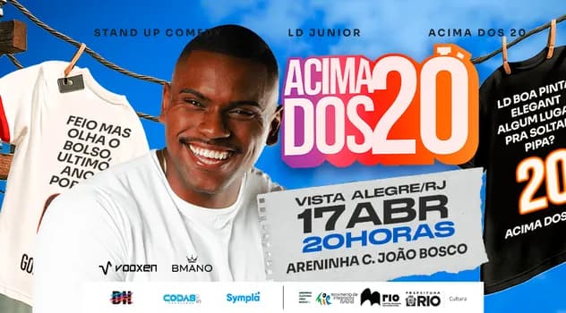Imagem do Acima dos 20 com Leandro LD  - Vista Alegre