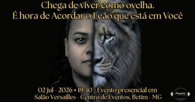 Acordando o Leão que esta em Você em Betim