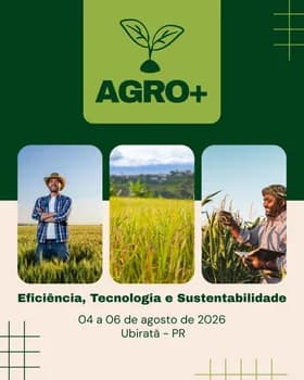 Imagem do AGRO + Eficiencia, Tecnologia e Sustentabilidade