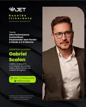 Imagem do AJET: Reunião Itinerante - Gabriel Scalon