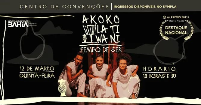 Imagem do Akoko Lati Wa Ni - Tempo de Ser