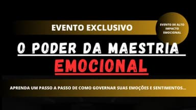 ALCANCE SUA MAESTRIA EMOCIONAL  em Codó