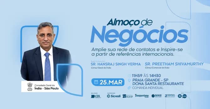 Imagem do Almoço de Negócios