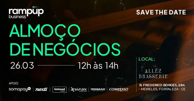 Imagem do Almoço de Negócios RAMPUP