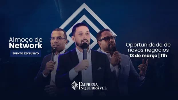 Imagem do Almoço de Network - Evento Exclusivo