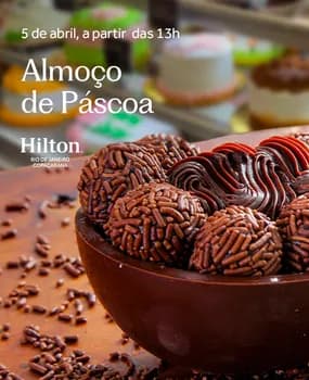Imagem do Almoço de Páscoa no Hilton Copacabana