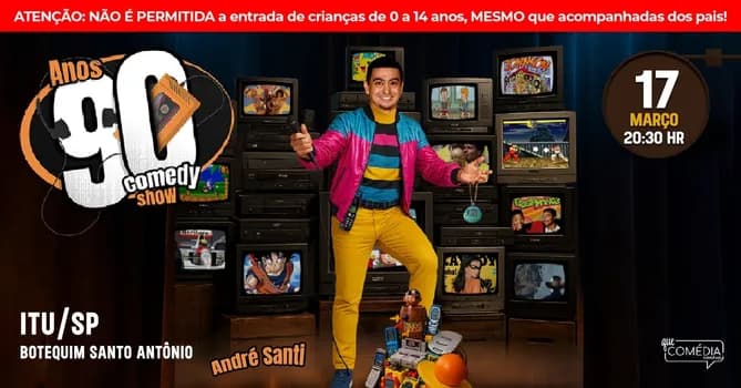 Imagem do ANDRÉ SANTI em ITU - Stand up Comedy