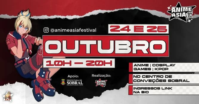 Imagem do ANIME ASIA FESTIVAL- PRIMEIRA EDIÇÃO