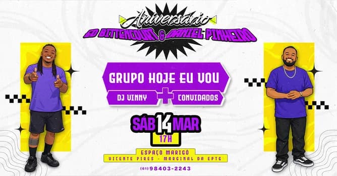 Imagem do Aniversário | Ed Bittencourt + Daniel Pinheiro