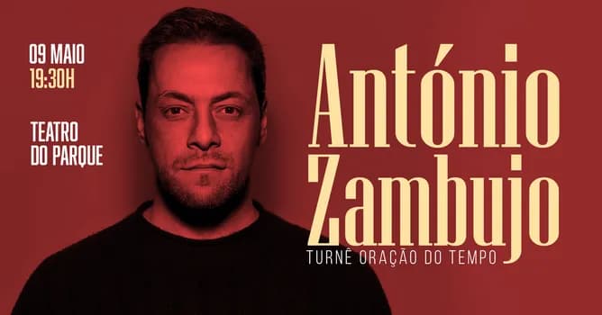 Imagem do António Zambujo - Turnê Oração Do Tempo