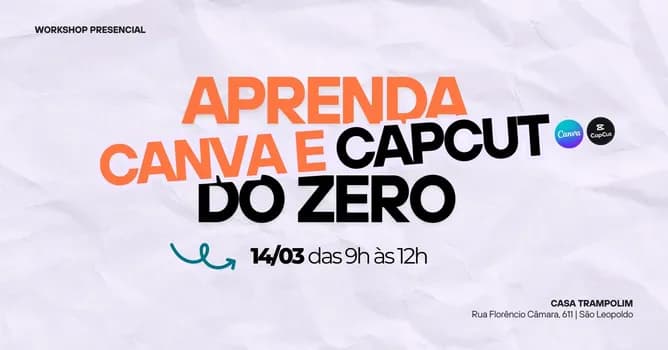 Imagem do Aprenda Canva e CapCut do zero