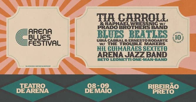 Imagem do Arena Blues Festival 2026