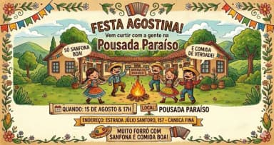 Arraiá da Paraíso em Guapimirim