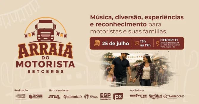 Imagem do Arraiá do Motorista - SETCERGS