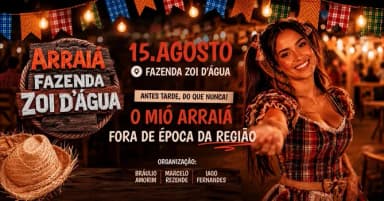 ARRAIÁ FAZENDA ZOI D'ÁGUA em Itaúna