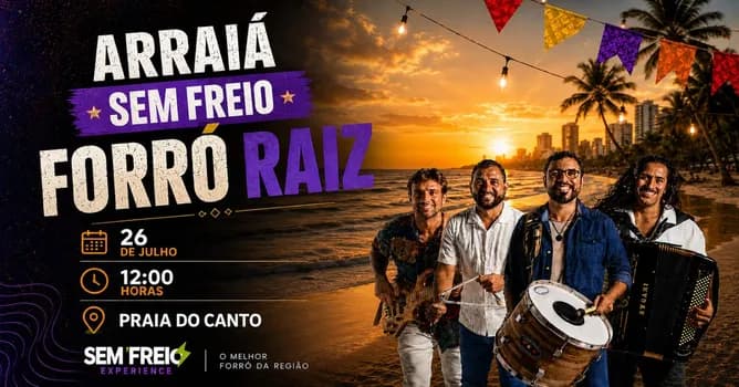 Imagem do Arraiá Sem Freio | Forró Raiz