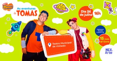 As Aventuras de Tomas em Vinhedo