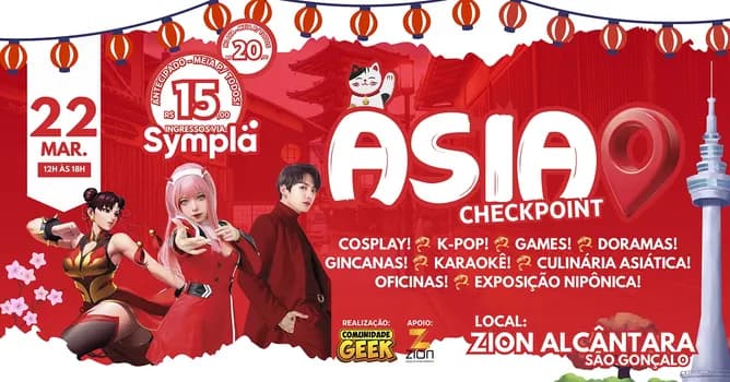 Imagem do ASIA CHECKPOINT 1º EDIÇÃO (22/03)
