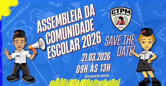 Imagem do ASSEMBLEIA DA COMUNIDADE ESCOLAR 2026 CTPM-AM