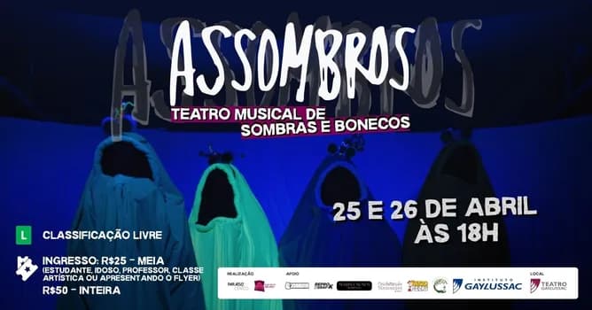 Imagem do Assombros 25/04 - Sabado