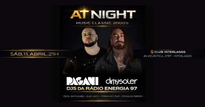 Imagem do AT NIGHT MUSIC CLASSIC 2000'S