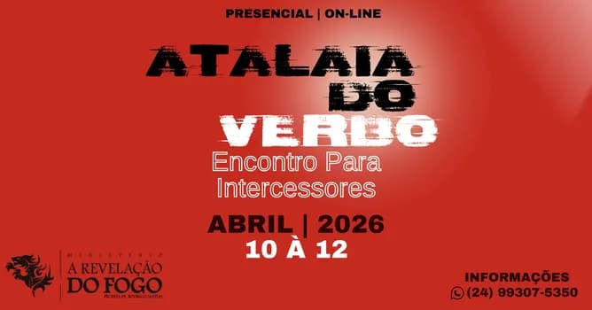 Imagem do ATALAIA DO VERBO - ENCONTRO PARA INTERCESSORES