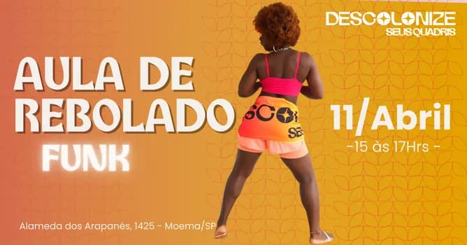 Imagem do Aula de FUNK- Rebolado afro referenciado