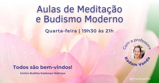 Imagem do Aula de Meditação e Budismo Moderno
