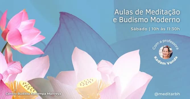 Imagem do Aula de Meditação e Budismo Moderno