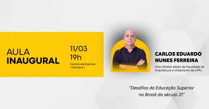 Imagem do Aula Inaugural ITec