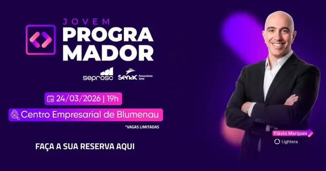 Imagem do AULA MAGNA JOVEM PROGRAMADOR - 2026