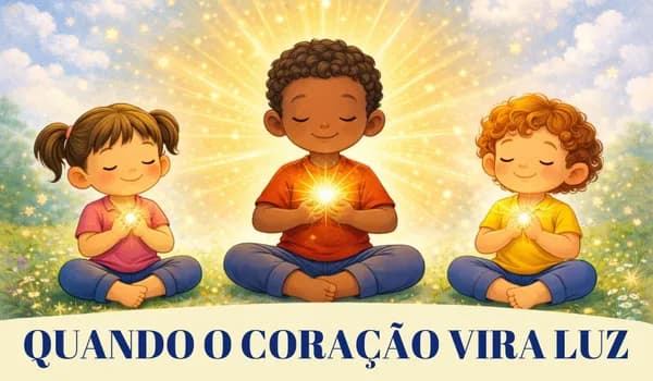 Imagem do Aula para Crianças: Quando o coração vira luz