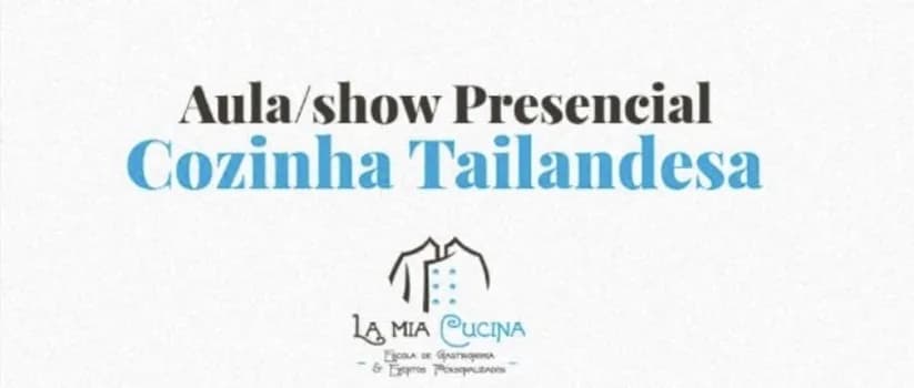 Imagem do Aula/show Cozinha Tailandesa