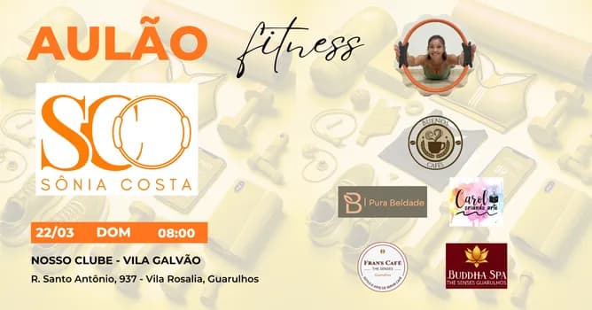 Imagem do Aulão fitness - Sônia Costa