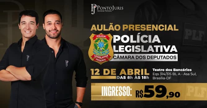 Imagem do AULÃO PONTO JURIS - PLF
