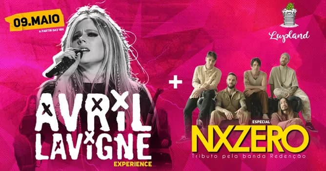 Imagem do AVRIL LAVIGNE EXPERIENCE (SP) + TRIBUTO A NXZERO