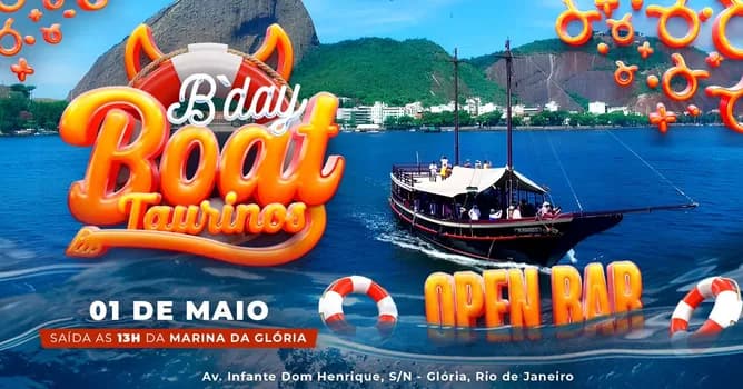Imagem do B-Day Boat - Open Bar (Taurinos)