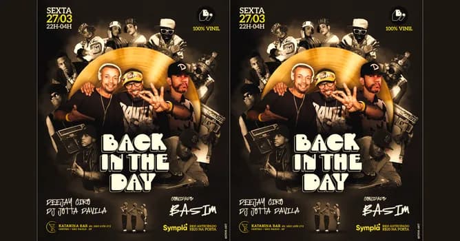 Imagem do BACK IN THE DAY No Katarina Bar