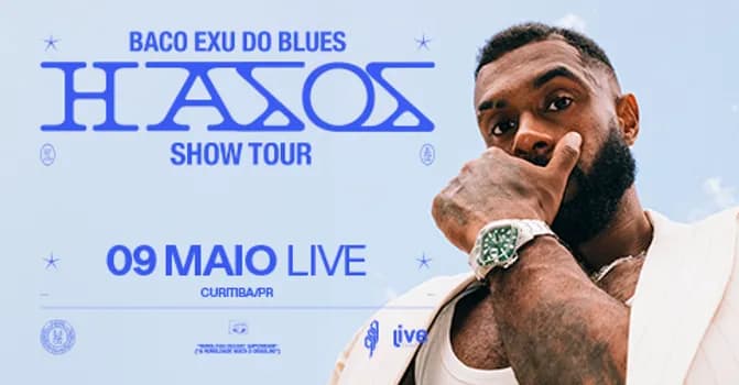 Imagem do  Baco Exu do Blues HASOS Show Tour