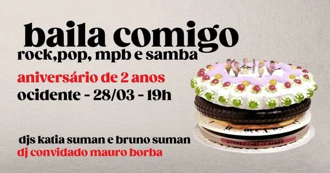 Imagem do Baila Comigo | SÁBADO 28.03 | 19h